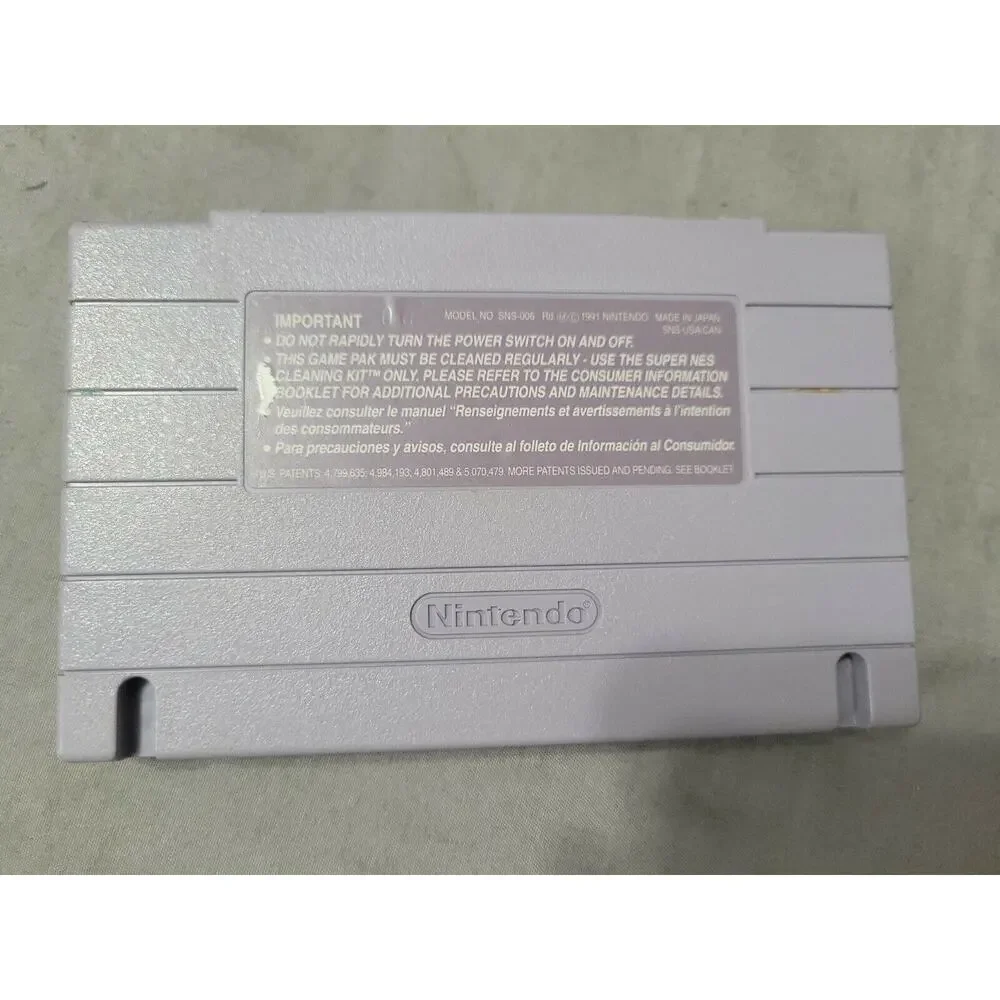 Super Play Action Football UNTESTED (Super Nintendo Entertainment System, 1992)